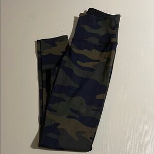 PINK VS Camo Print Leggings- Size XS